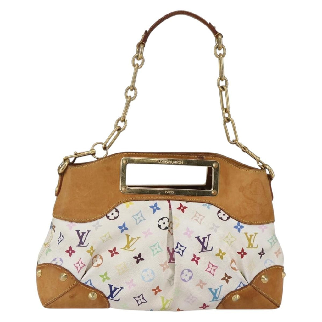 Louis Vuitton Judy Handbag Monogram Multicolor Multicolour Canvas Handbag