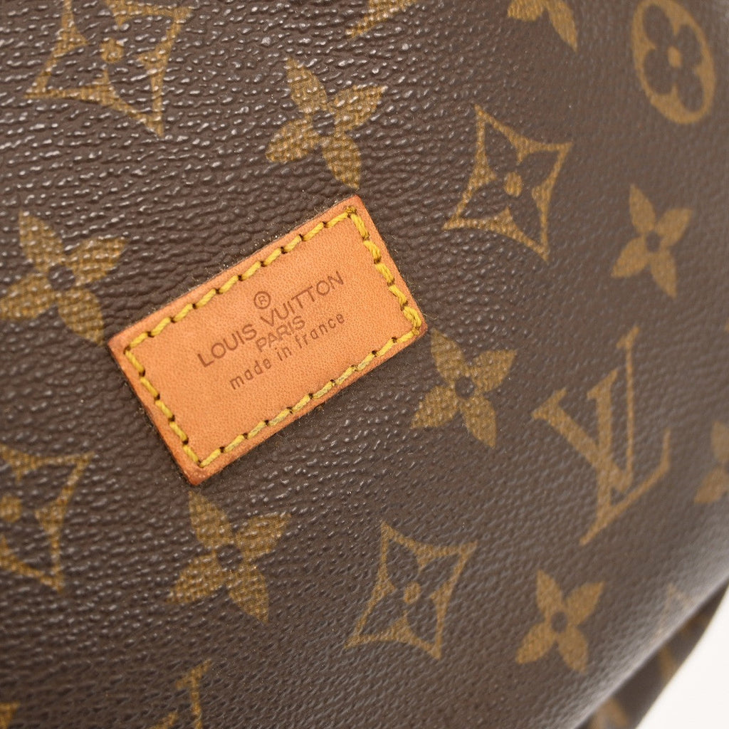Louis Vuitton Saumur Handbag Monogram Canvas Brown Canvas Shoulder Bag