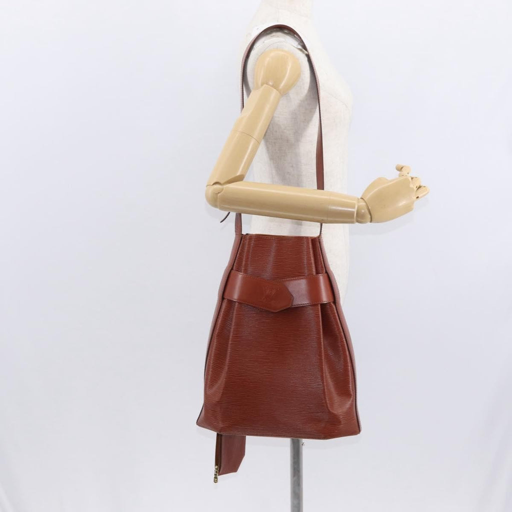 Louis Vuitton Vintage Sac D'epaule Handbag Epi Leather Brown Leather Shoulder Bag