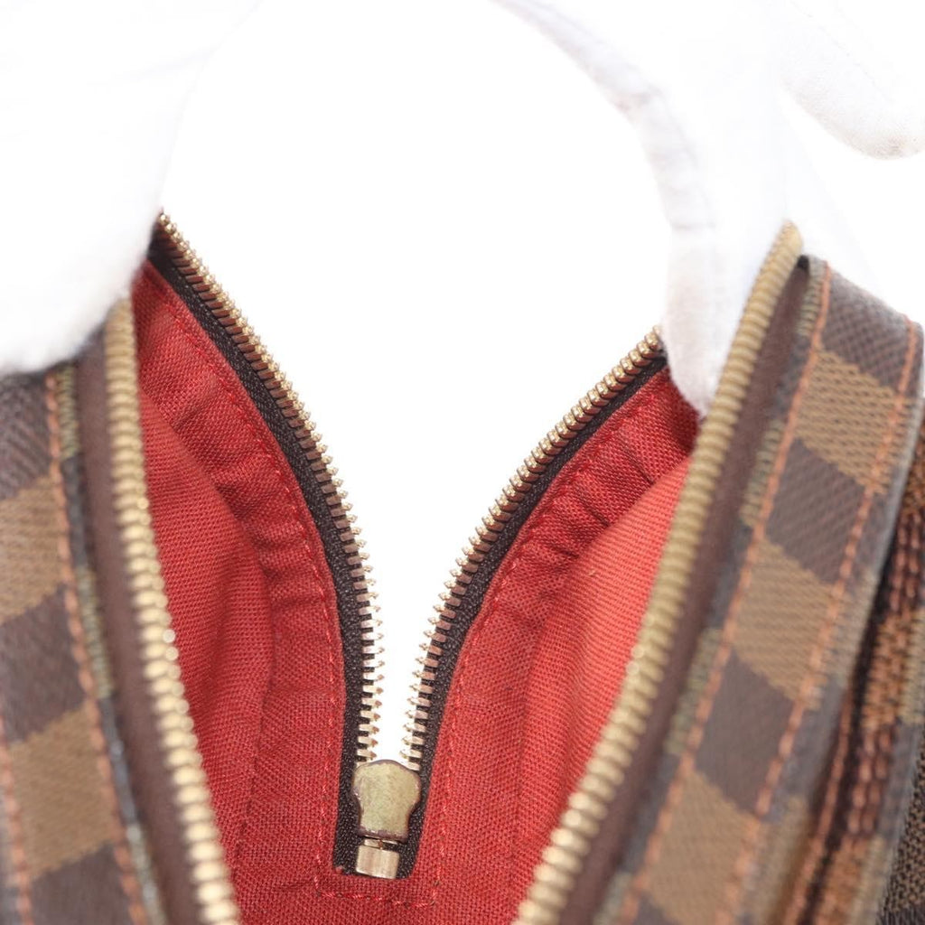 Louis Vuitton Geronimos Waist Bag Damier Brown Canvas Shoulder Bag