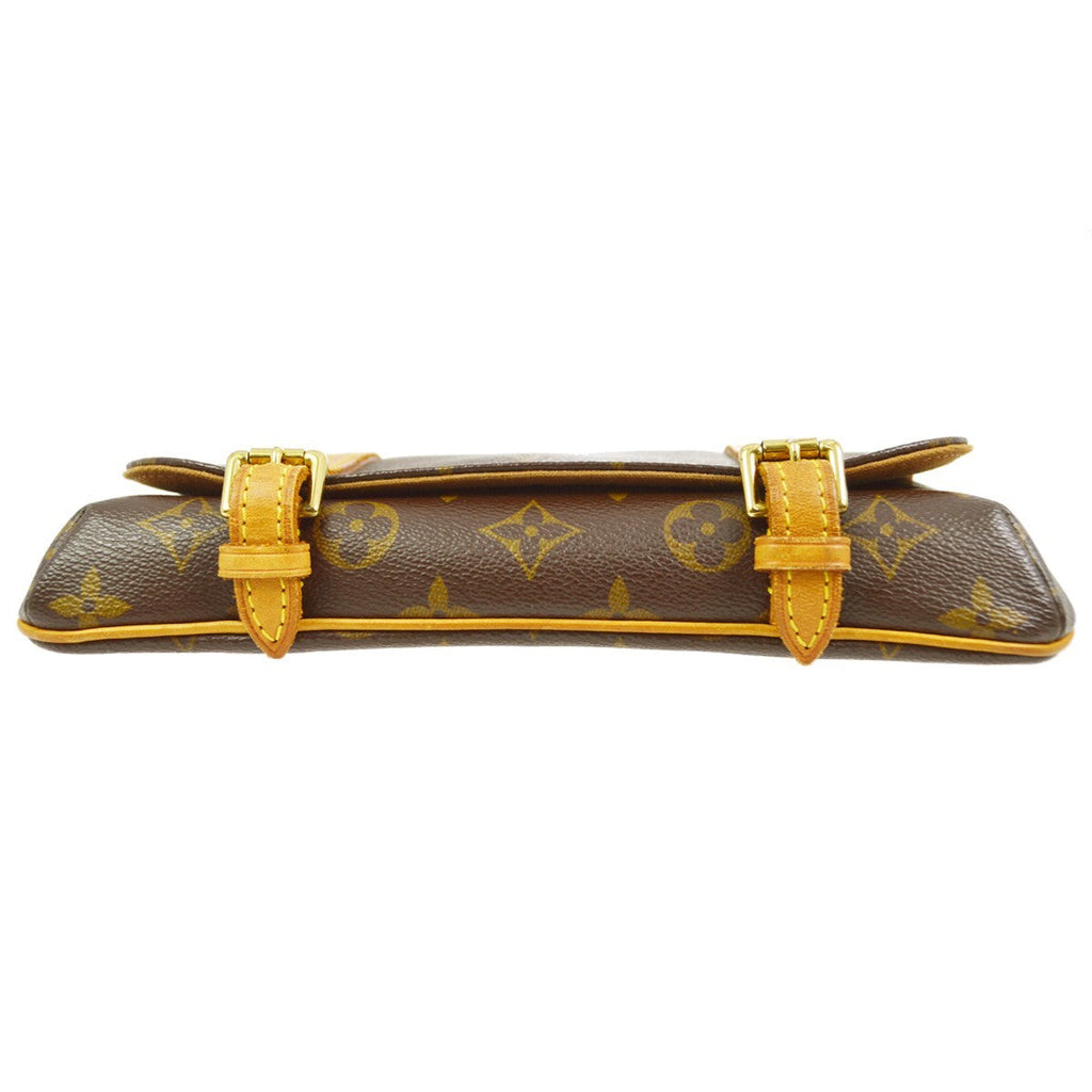Louis Vuitton Marelle Waist Bag Monogram Canvas Brown Canvas Clutche & Pouche Bag