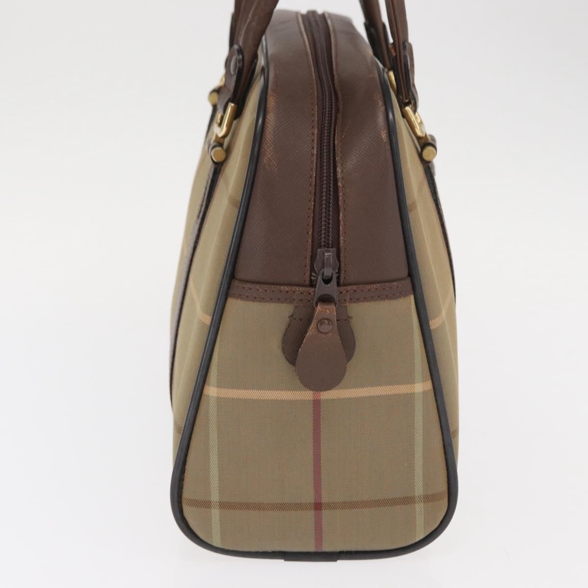 Burberry Nova Handbag Canvas Khaki Canvas Handbag