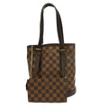 Louis Vuitton Marais Bucket Bag Damier Brown Canvas Tote Bag