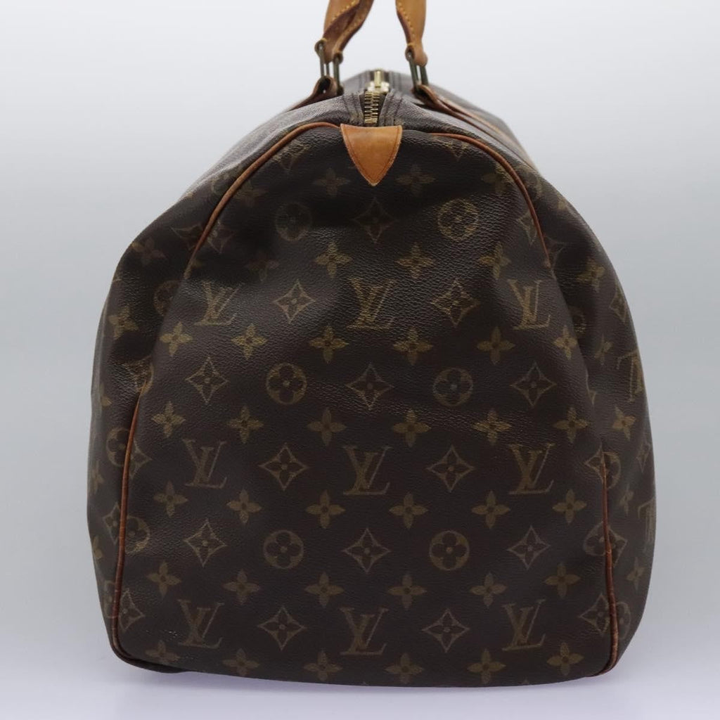Louis Vuitton Keepall Bag Monogram Canvas Brown Canvas Travel Bag