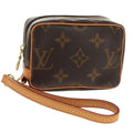 Louis Vuitton Wapity Trousse Pouch Monogram Canvas Brown Canvas Clutche & Pouche Bag
