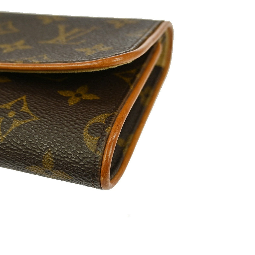 Louis Vuitton Twin Handbag Monogram Canvas Brown Canvas Shoulder Bag