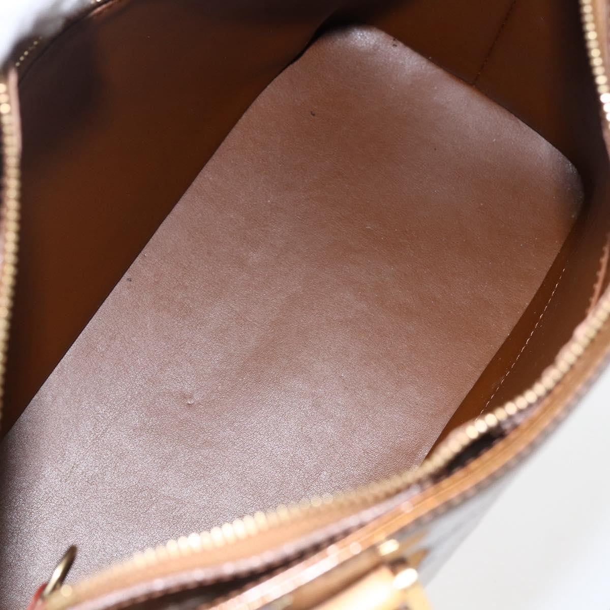 Louis Vuitton Houston Handbag Monogram Vernis Brown Patent_Leather Tote Bag