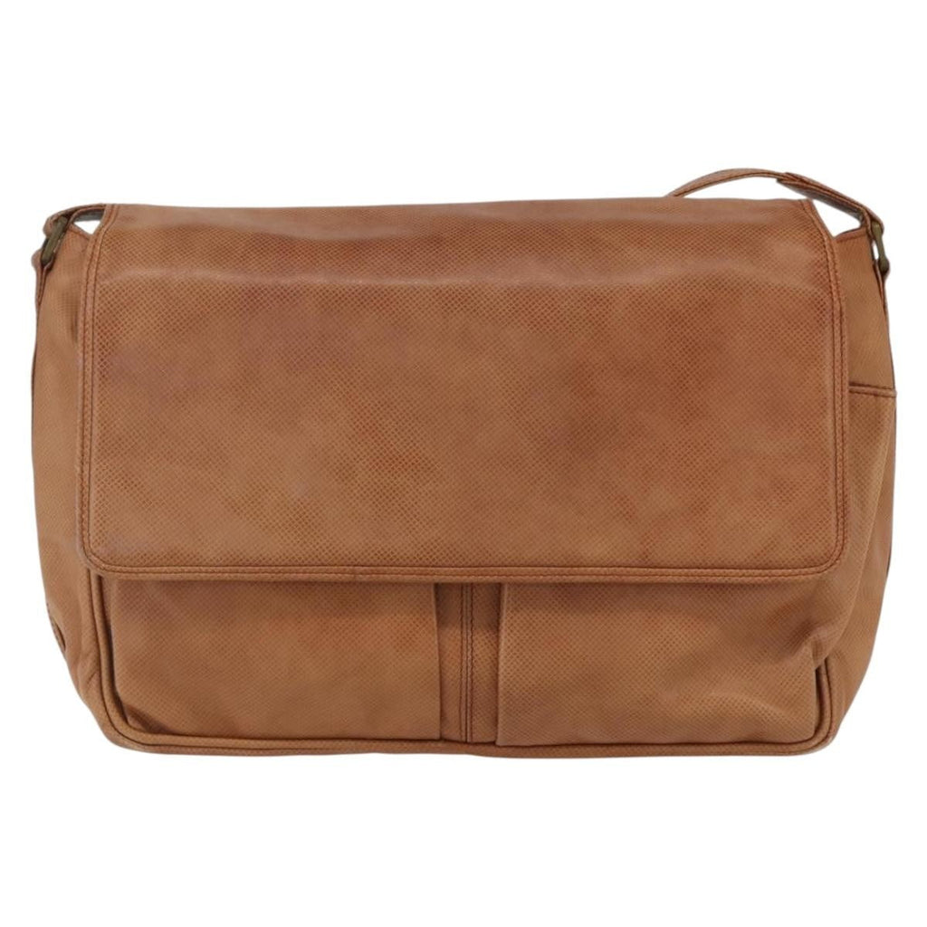 Bottega Veneta Vintage Shoulder Bag Leather Brown Leather Shoulder Bag Bag