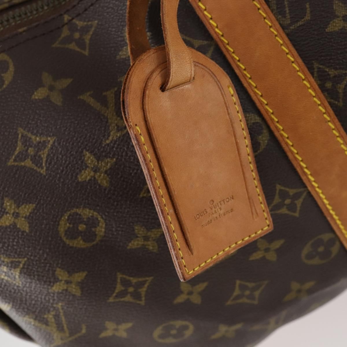 Louis Vuitton Keepall Bag Monogram Canvas Brown Canvas Travel Bag