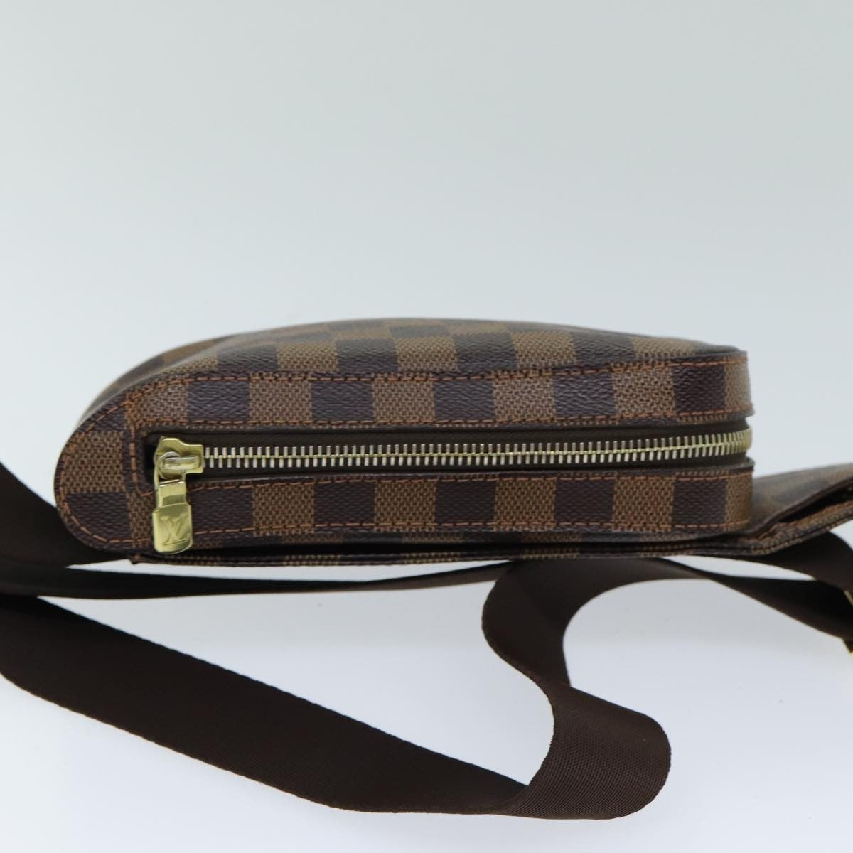 Louis Vuitton Geronimos Waist Bag Damier Brown Canvas Shoulder Bag