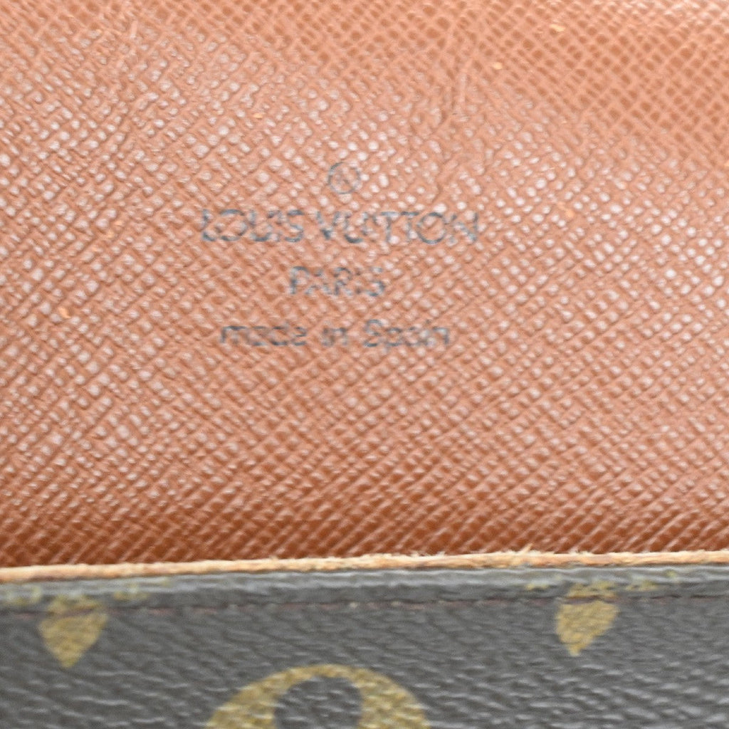 Louis Vuitton Musette Handbag Monogram Canvas Brown Canvas Shoulder Bag