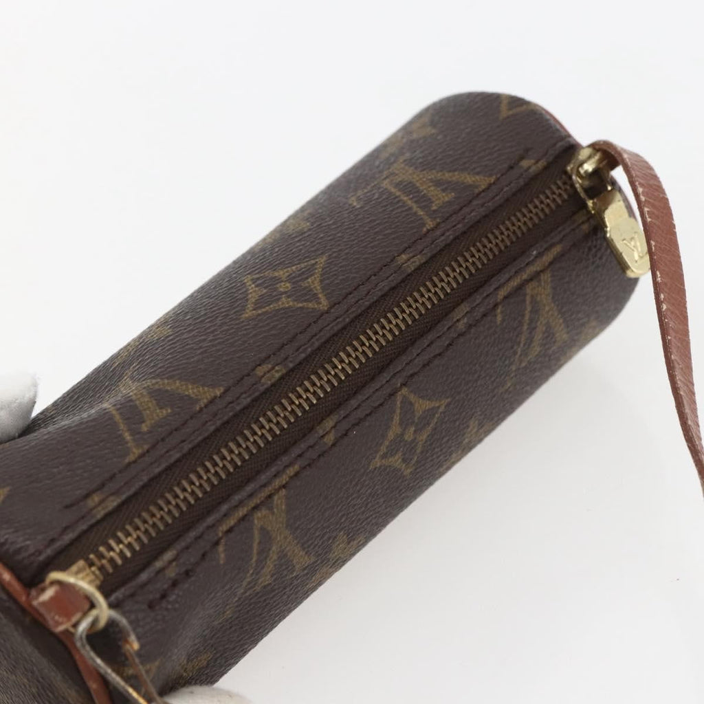 Louis Vuitton Papillon Pochette Monogram Canvas Brown Canvas Clutche & Pouche Bag