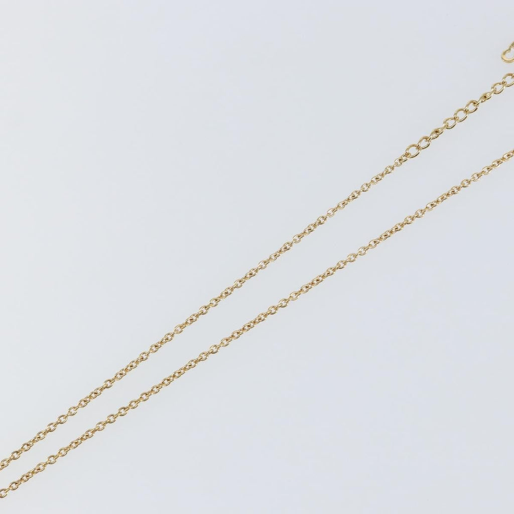 Christian Dior Cd Pendant Necklace Metal Gold Metal Jewelry (Pre-Owned)