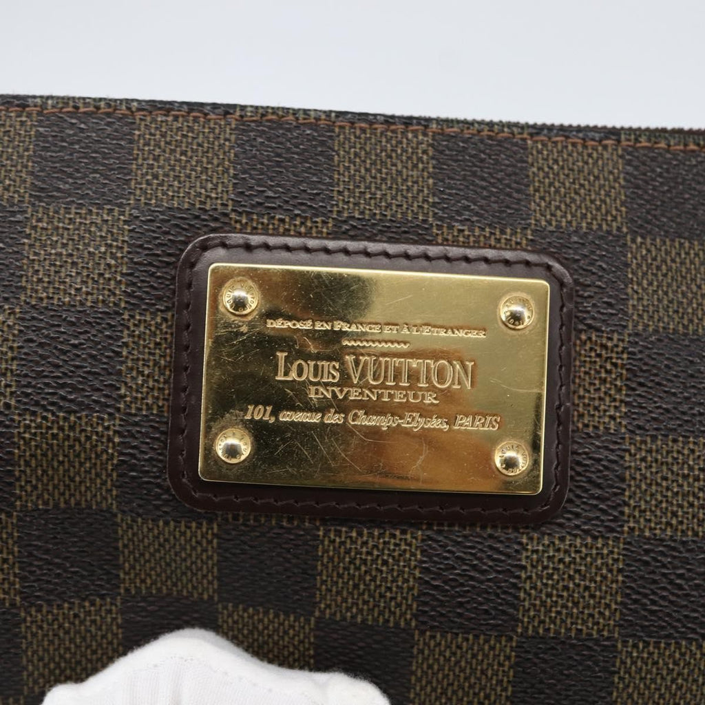 Louis Vuitton Sophie Handbag Damier Brown Canvas Clutche & Pouche Bag