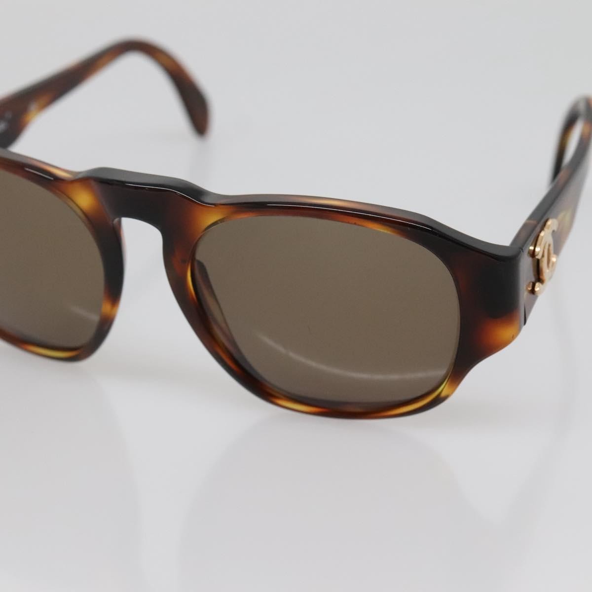 Chanel Logo Cc Sunglasses Plastic Brown Plastic Sunglasse Accessory