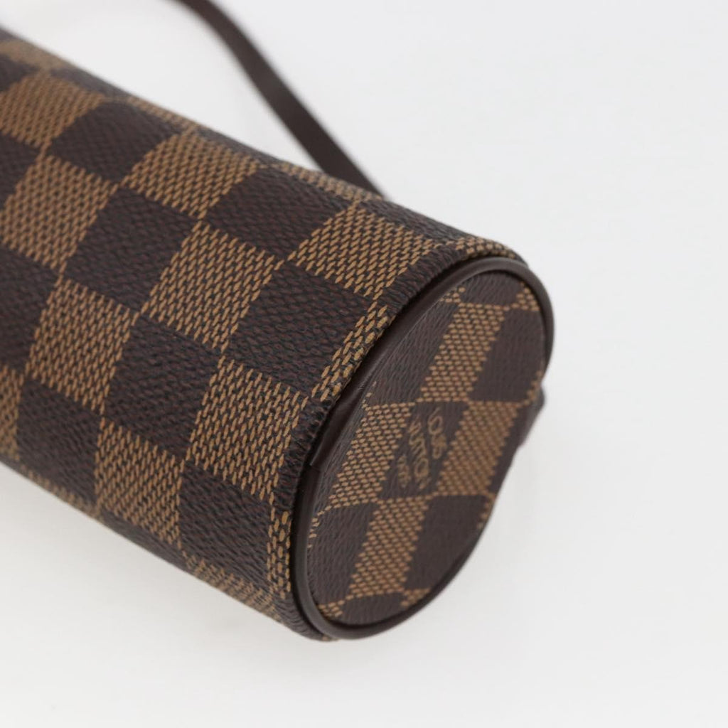 Louis Vuitton Papillon Pochette Damier Brown Canvas Clutche & Pouche Bag