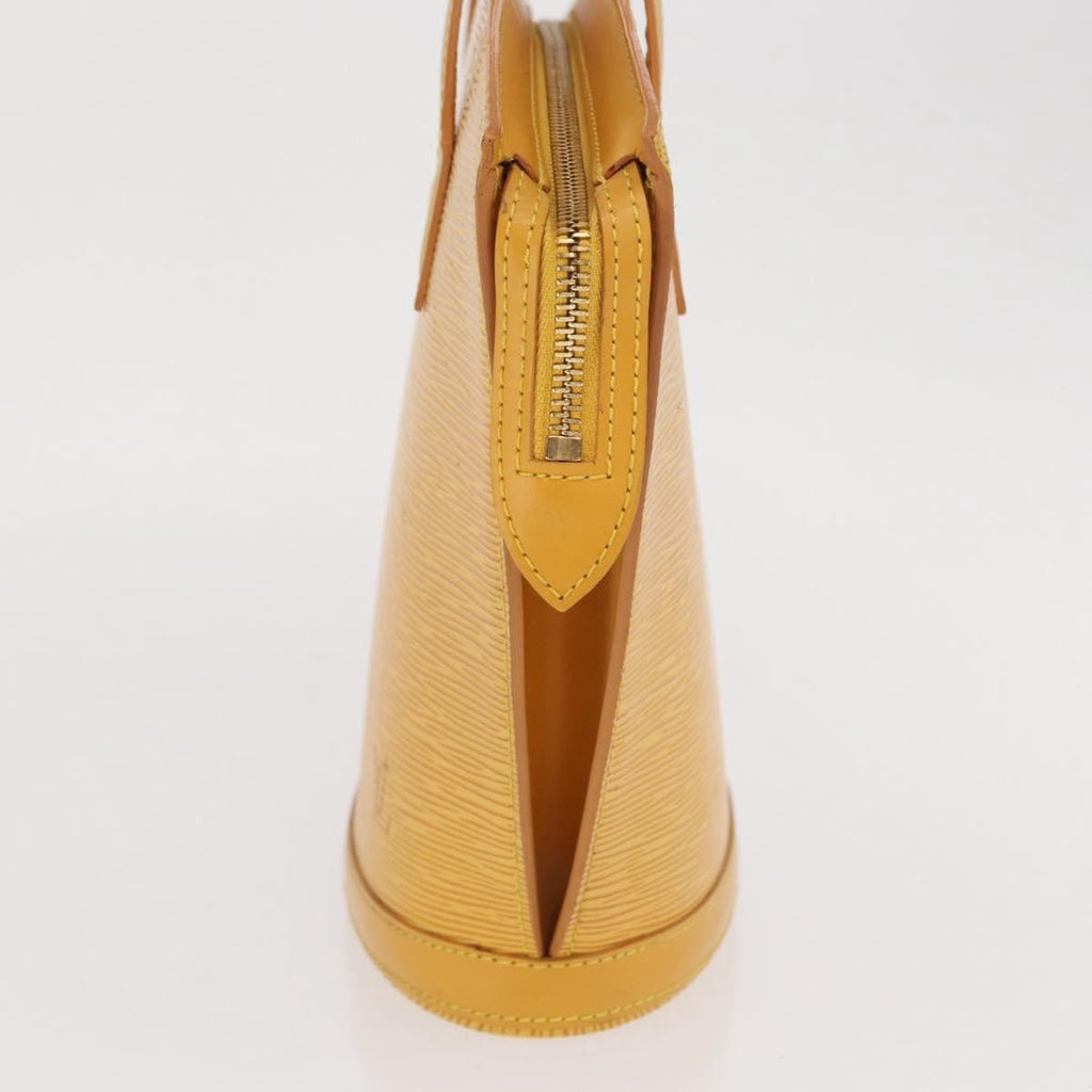 Louis Vuitton Saint Jacques Handbag Epi Leather Yellow Leather Handbag