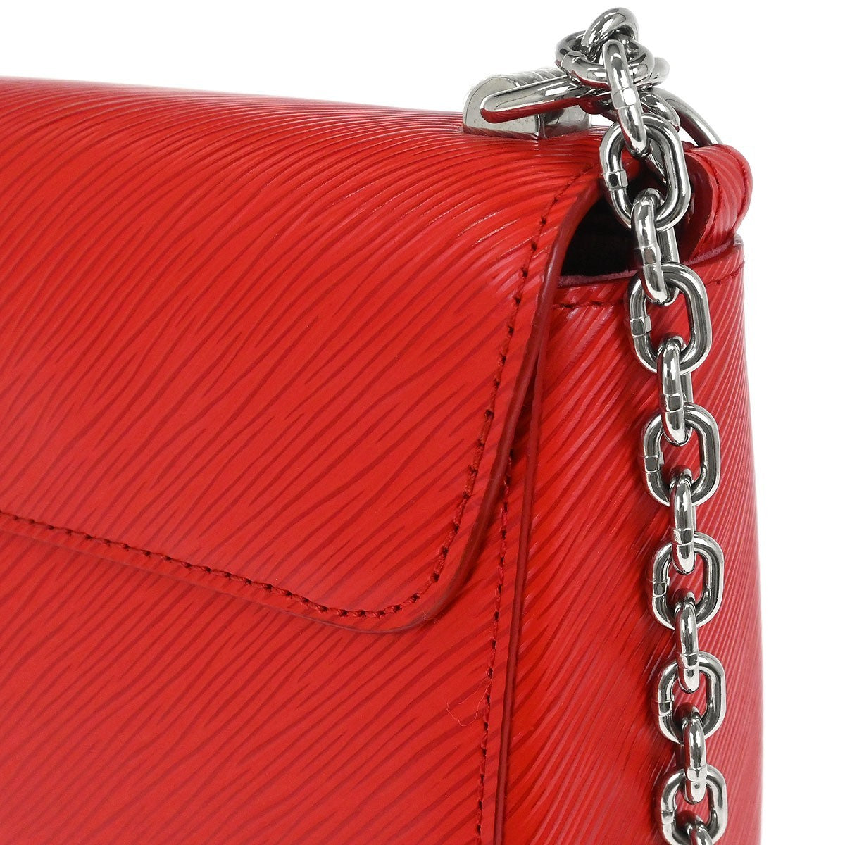 Louis Vuitton Twist Handbag Epi Leather Red Leather Shoulder Bag