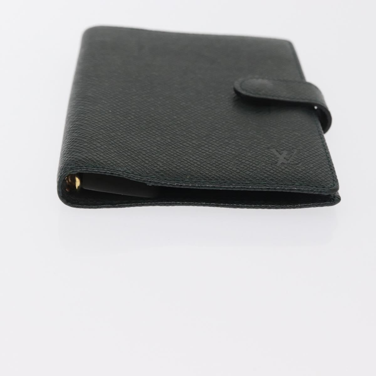 Louis Vuitton Agenda Cover Taiga Leather Green Leather Wallets Accessory