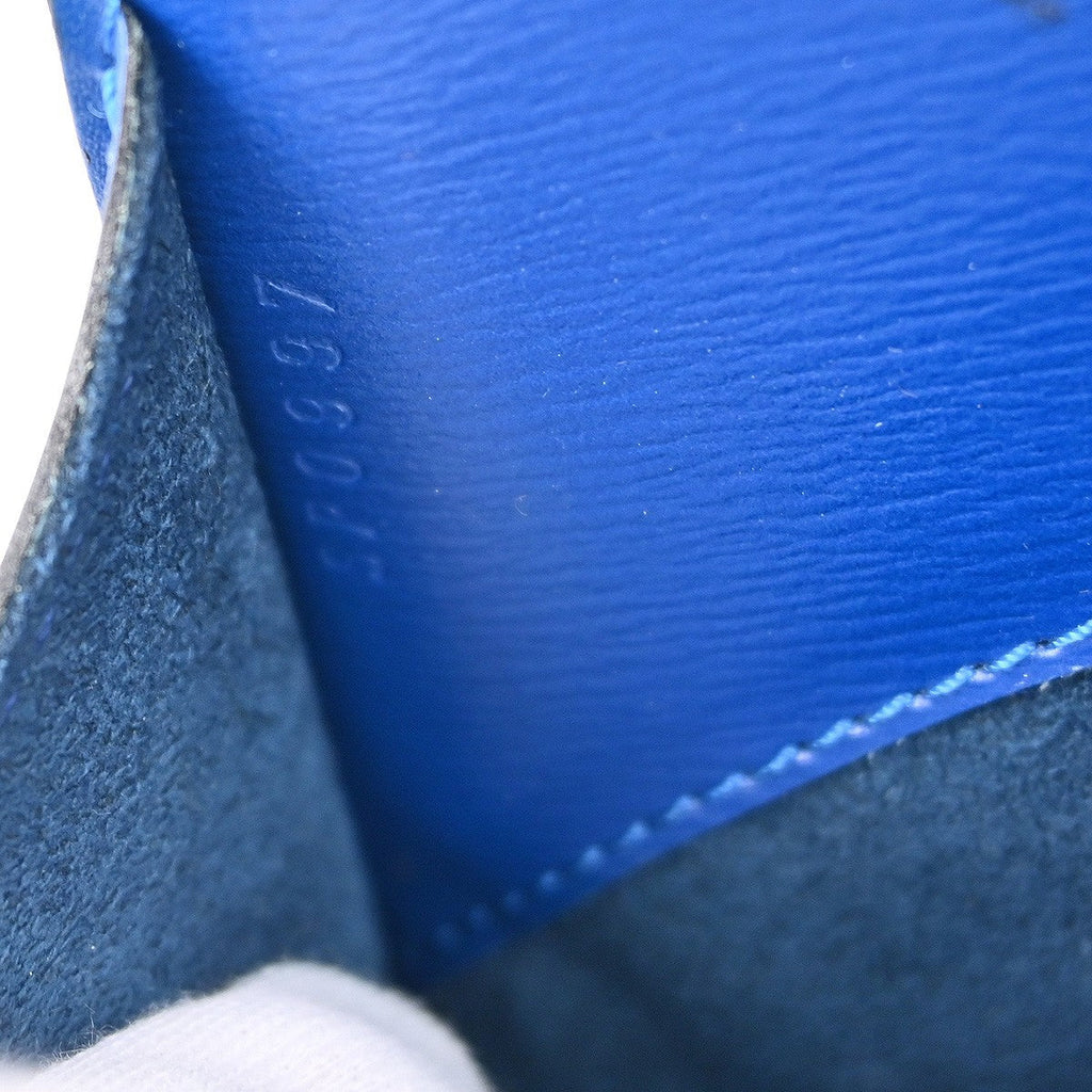 Louis Vuitton Cluny Shoulder Bag Epi Leather Blue Leather Shoulder Bag