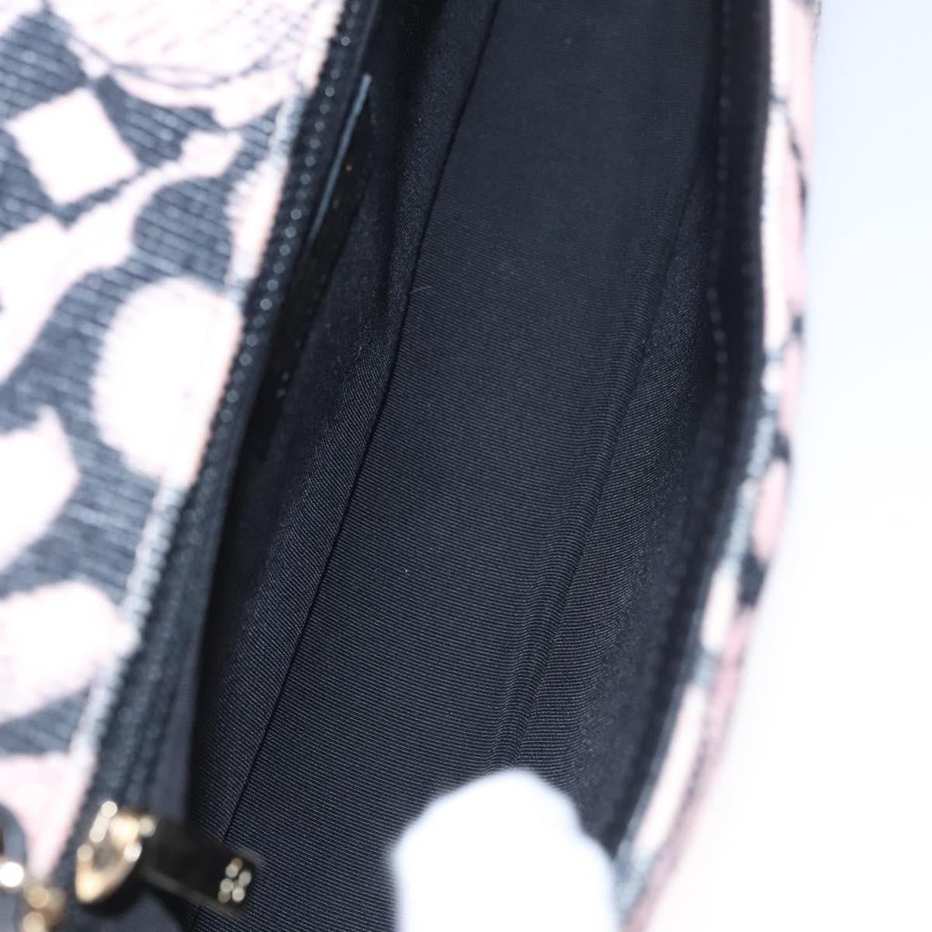 Chanel Flap Shoulder Bag Canvas Pink Cotton Shoulder Bag Bag