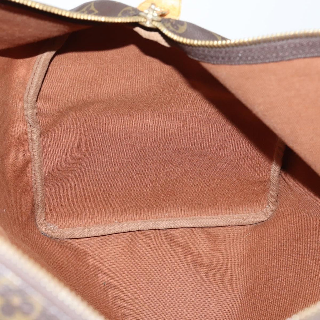 Louis Vuitton Keepall Bag Monogram Canvas Brown Canvas Travel Bag