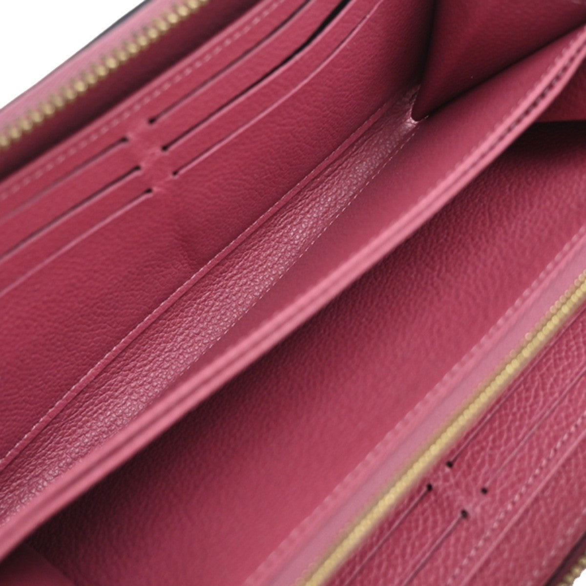 Louis Vuitton Portefeuille Zippy Monogramme Empreinte Monogramme Empreinte Purple Leather Wallets Accessory