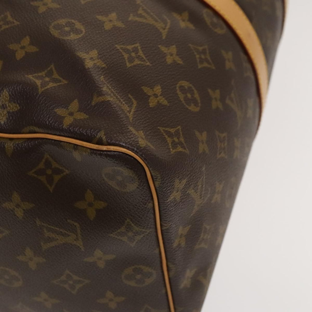Louis Vuitton Keepall Bag Monogram Canvas Brown Canvas Bag