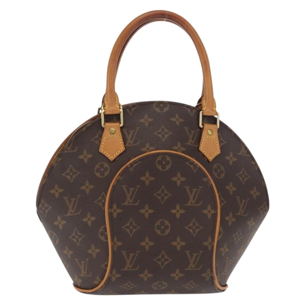 Louis Vuitton Ellipse Bag Monogram Canvas Brown Canvas Handbag