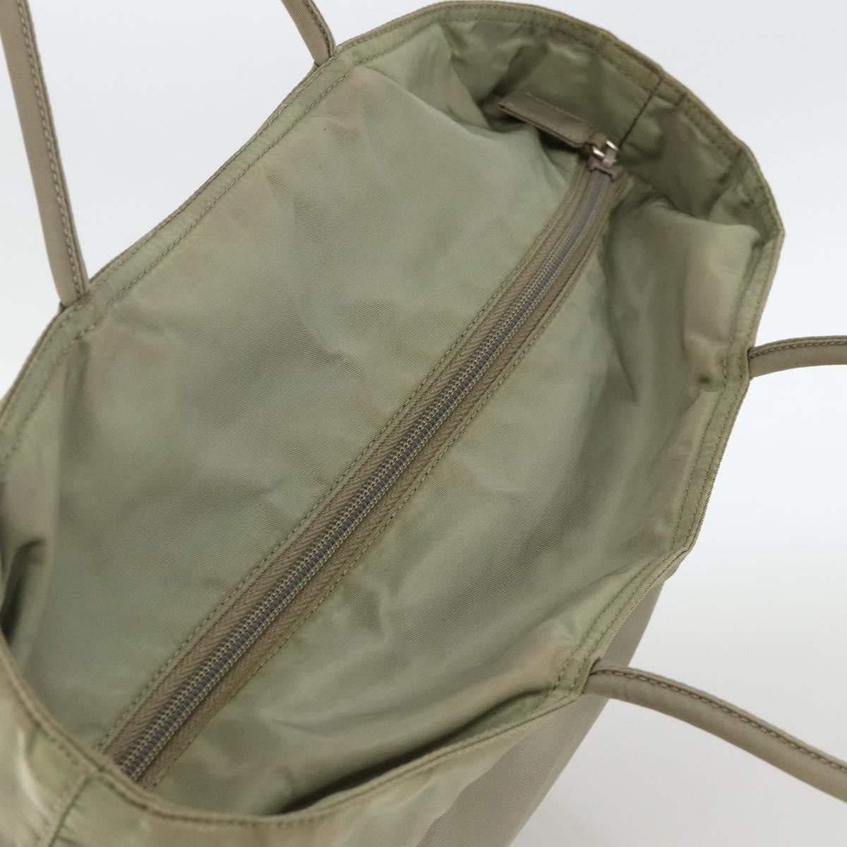 Prada Vintage Tote Tessuto Beige Nylon Tote Bag Bag
