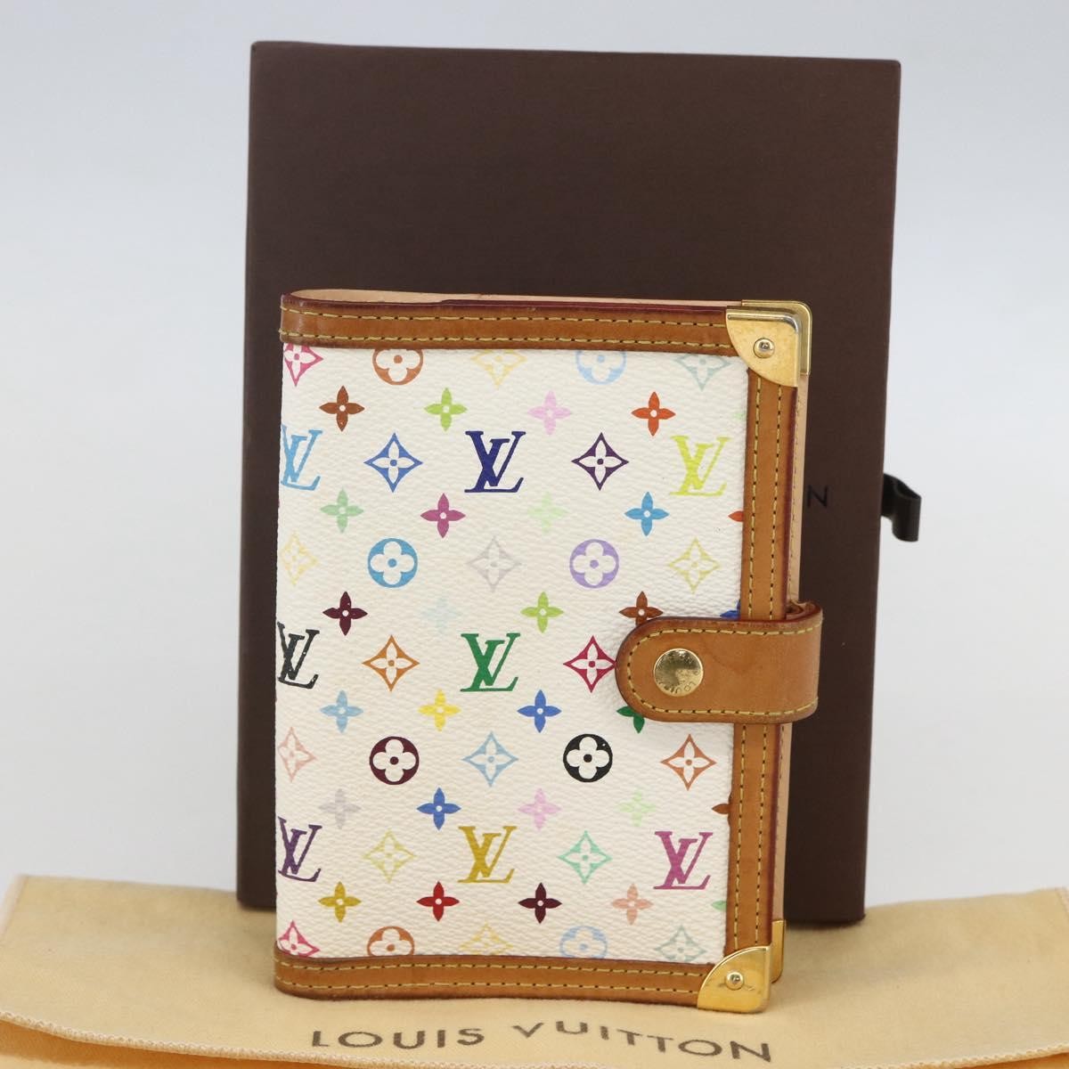 Louis Vuitton Agenda Cover Canvas Multicolor Multicolour Canvas Wallets Accessory
