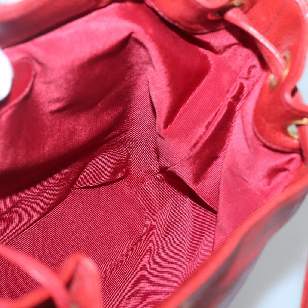 Chanel Vintage Backpack Caviar Red Leather Backpack Bag