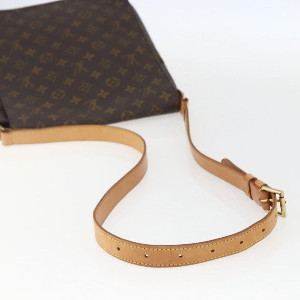 Louis Vuitton Musette Salsa Handbag Monogram Canvas Brown Canvas Shoulder Bag