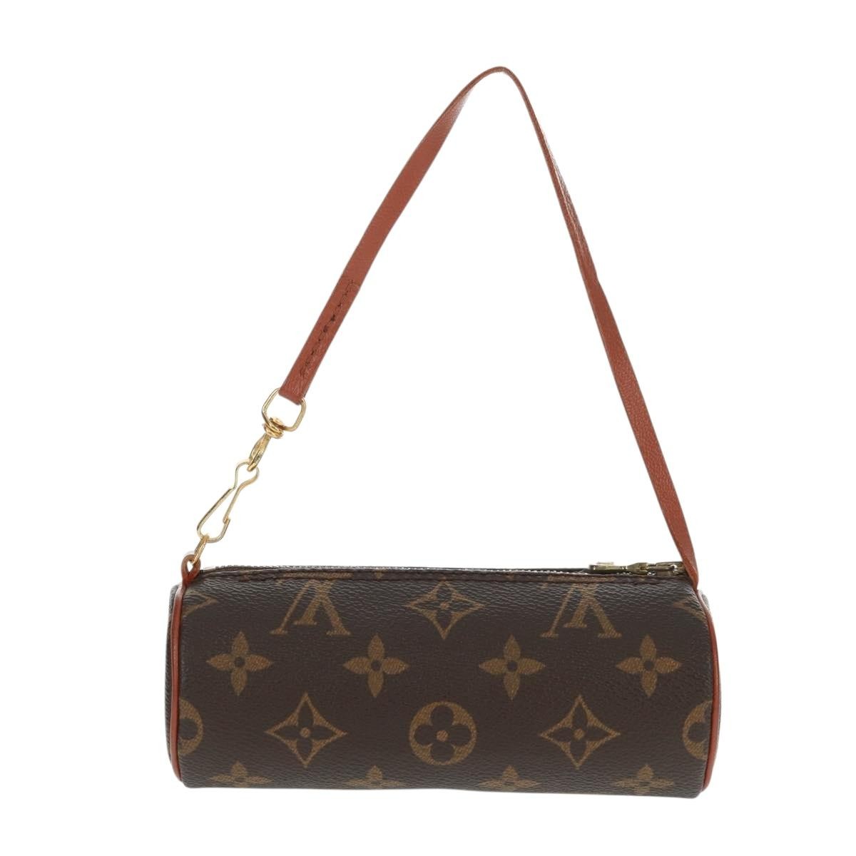 Louis Vuitton Papillon Pochette Monogram Canvas Brown Canvas Clutche & Pouche Bag