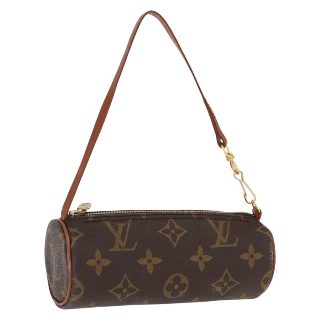 Louis Vuitton Papillon Pochette Monogram Canvas Brown Canvas Clutche & Pouche Bag