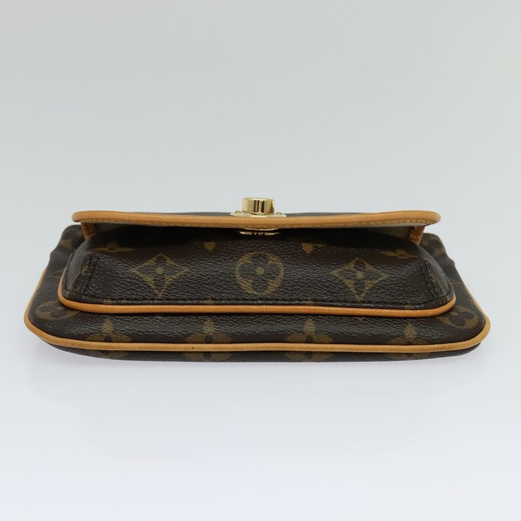 Louis Vuitton Tikal Wristlet Pochette Monogram Canvas Brown Canvas Bag