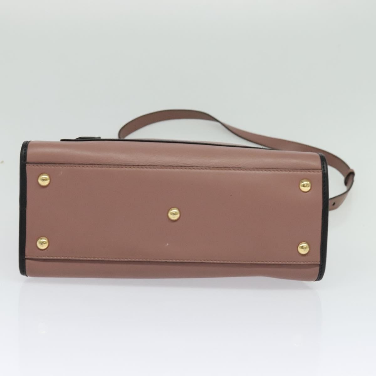 Fendi Runaway Bag Leather Pink Leather Bag