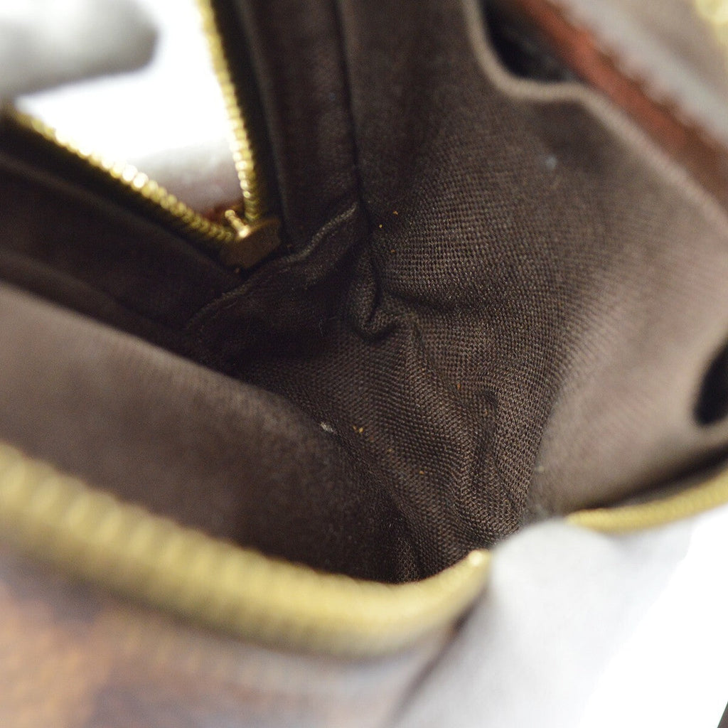 Louis Vuitton Etui Okapi Camera Case Damier Brown Canvas Shoulder Bag