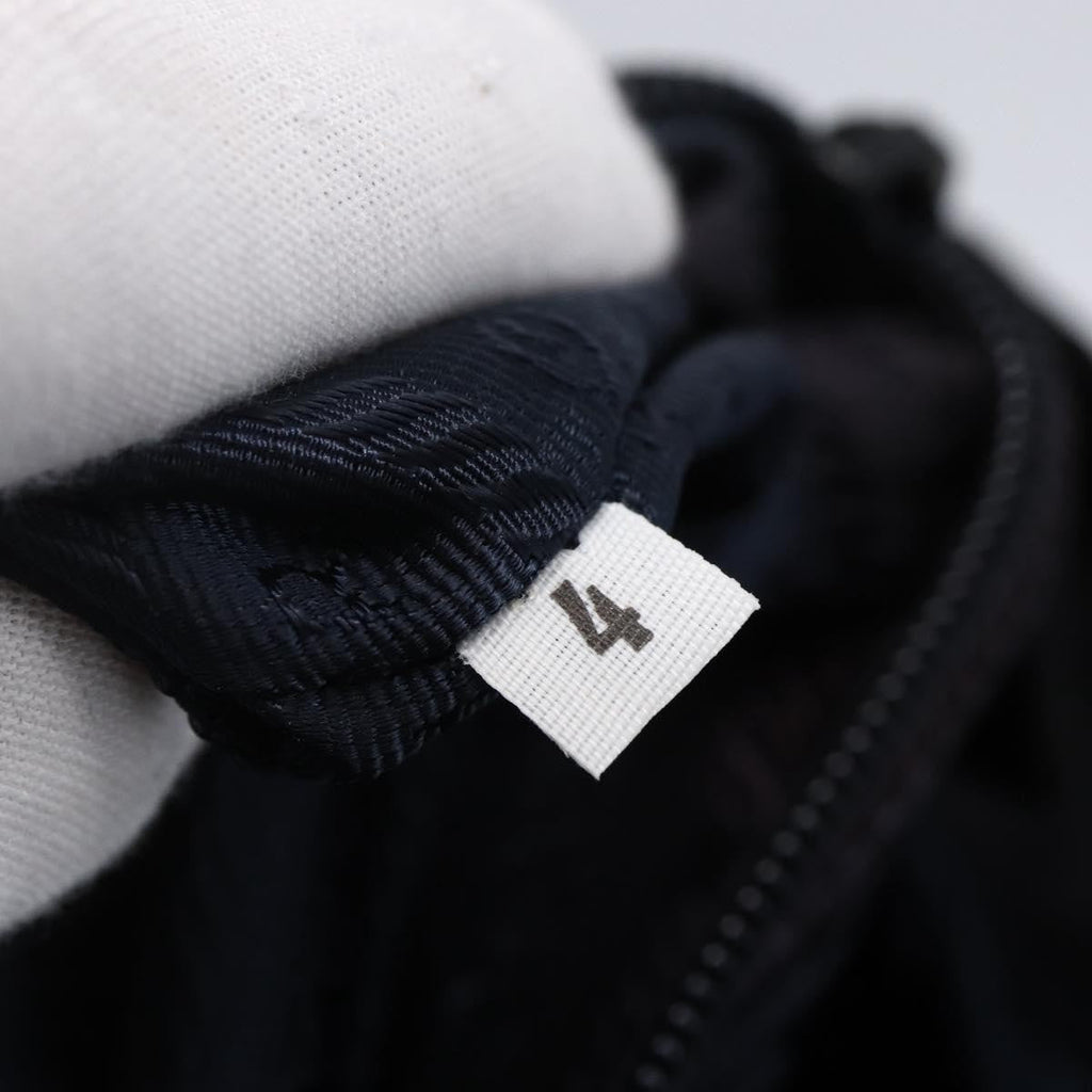 Prada Front Pocket Zip Tote Tessuto Black Nylon Tote Bag Bag