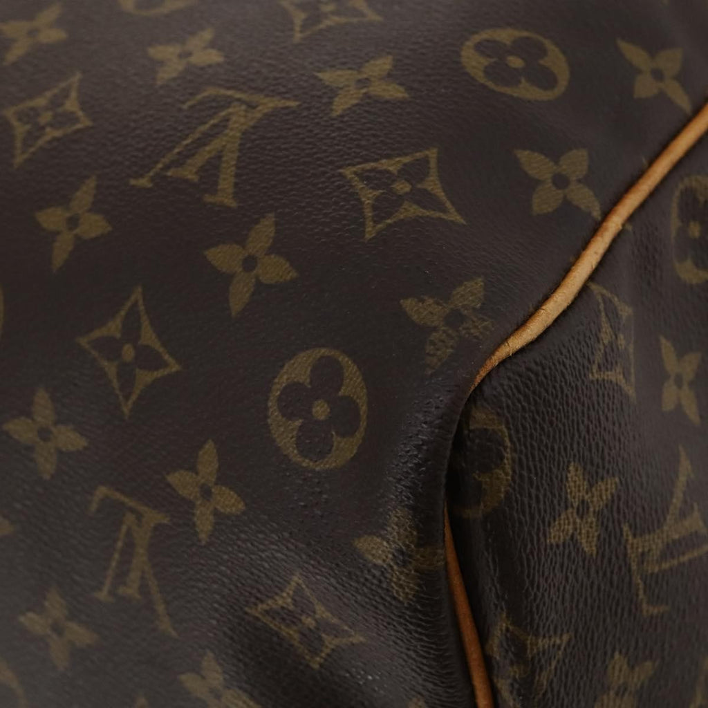 Louis Vuitton Keepall Bag Monogram Canvas Brown Canvas Travel Bag