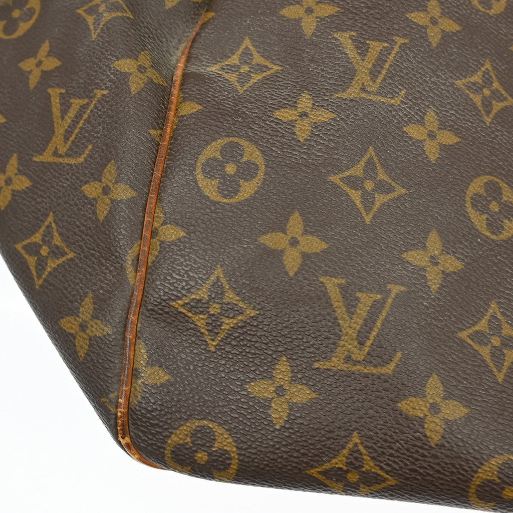 Louis Vuitton Keepall Bag Monogram Canvas Brown Canvas Travel Bag