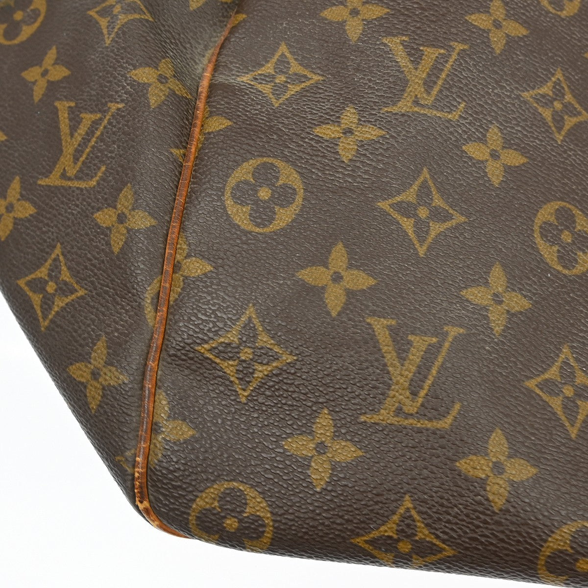 Louis Vuitton Keepall Bag Monogram Canvas Brown Canvas Travel Bag