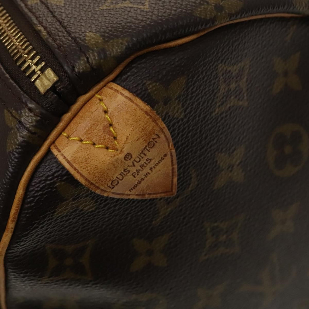 Louis Vuitton Keepall Bag Monogram Canvas Brown Canvas Travel Bag