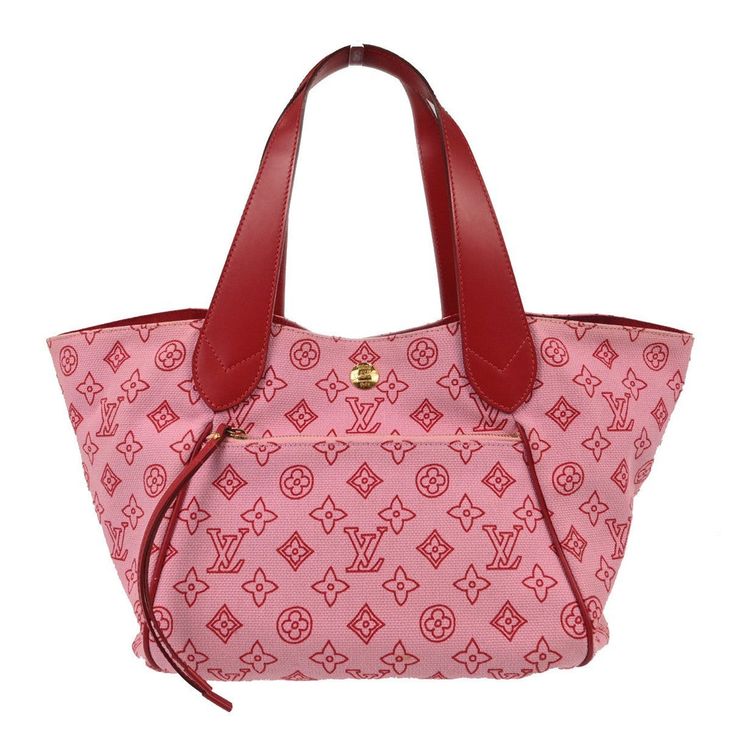 Louis Vuitton Cabas Ipanema Canvas Pink Canvas Tote Bag