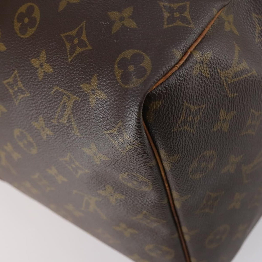 Louis Vuitton Keepall Bag Monogram Canvas Brown Canvas Travel Bag