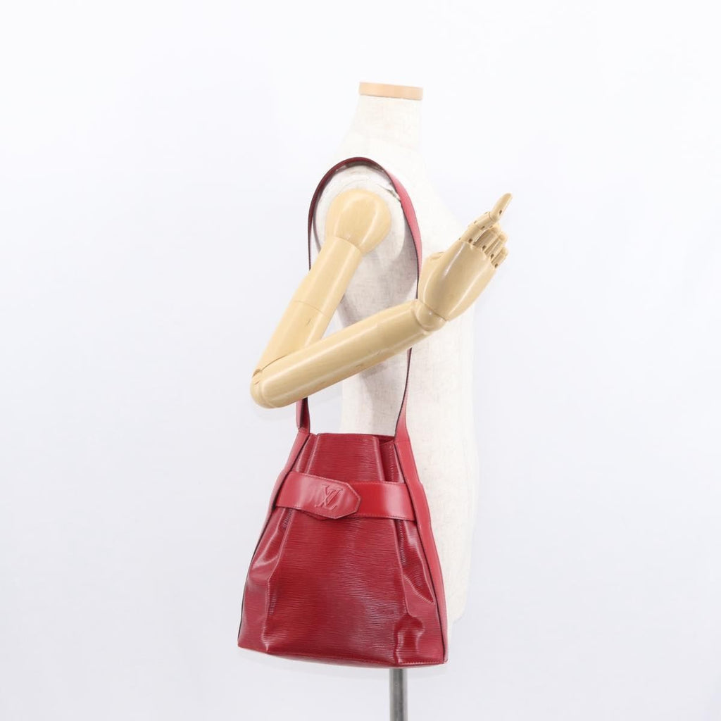 Louis Vuitton Vintage Sac D'epaule Handbag Epi Leather Red Leather Shoulder Bag