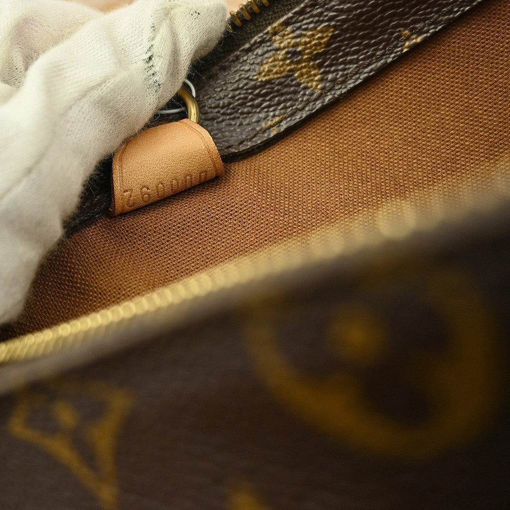 Louis Vuitton Cabas Piano Monogram Canvas Brown Canvas Tote Bag