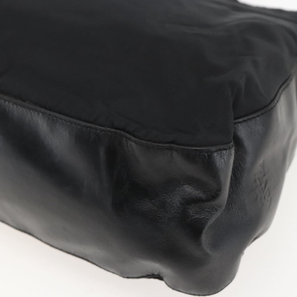 Prada Chain Shoulder Bag Tessuto Black Nylon Shoulder Bag Bag
