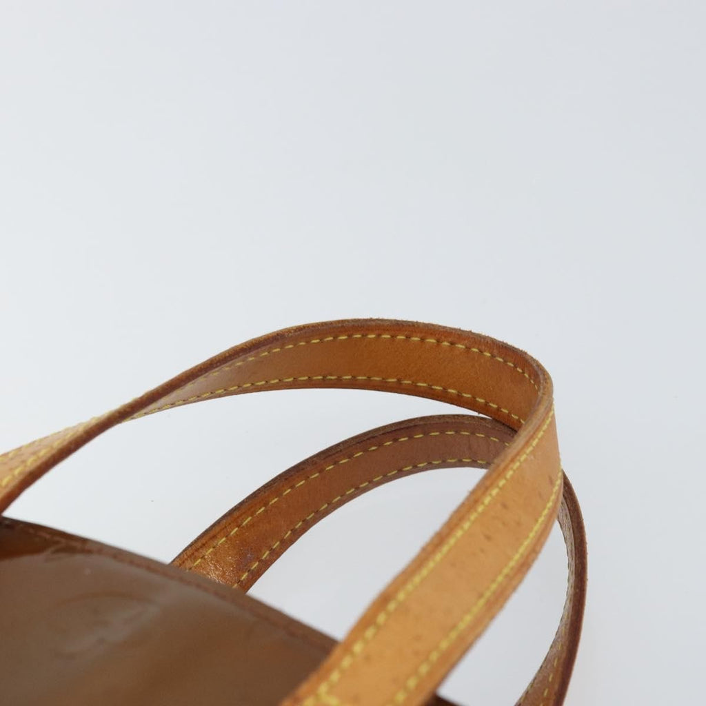 Louis Vuitton Reade Handbag Monogram Vernis Brown Patent_Leather Tote Bag
