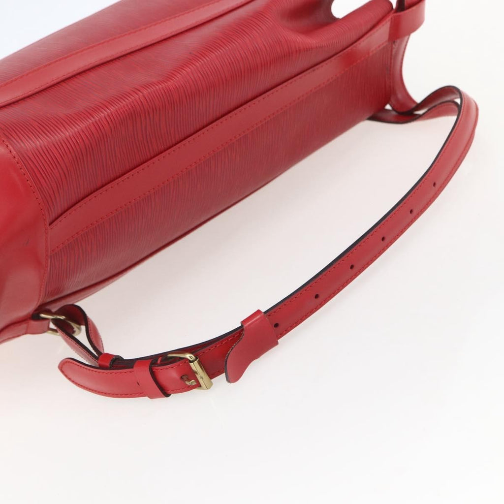 Louis Vuitton Randonnee Backpack Epi Leather Red Leather Shoulder Bag